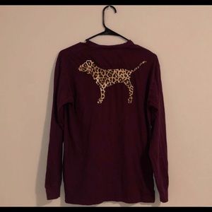 Long sleeve Pink t-shirt